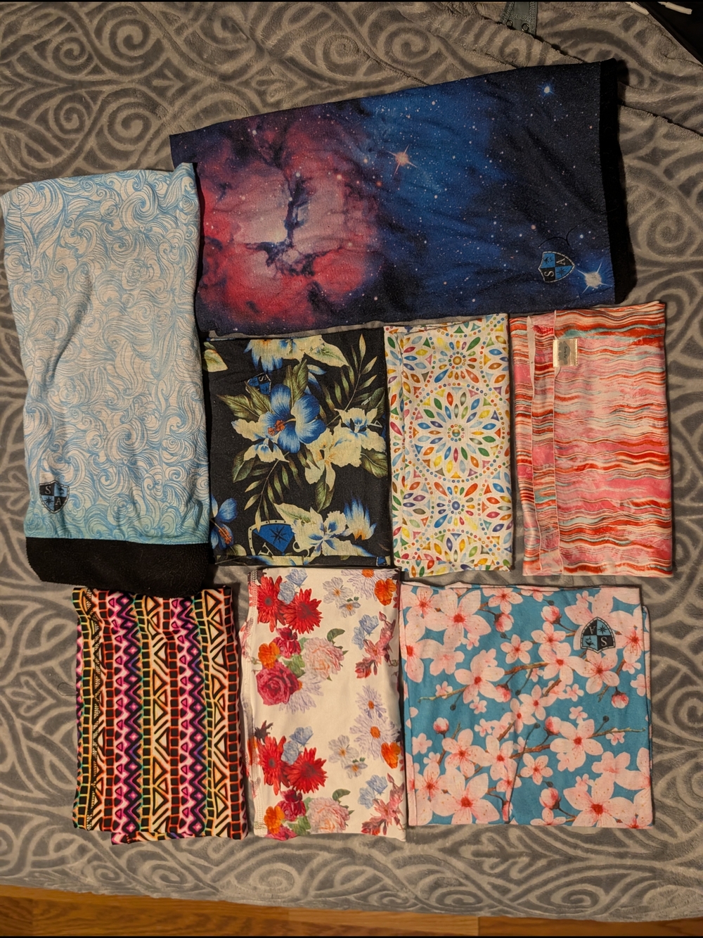 Women's Floral & Patterned Leggings Set - Assorted Colors